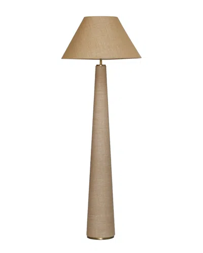 Tov Furniture Graham Natural Jute Floor Lamp In Brown