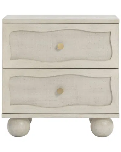 Tov Furniture Grappa Whitewashed Nightstand In Neutral