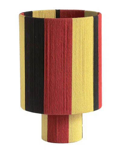 Tov Furniture Guinevere Striped Table Lamp In Multi