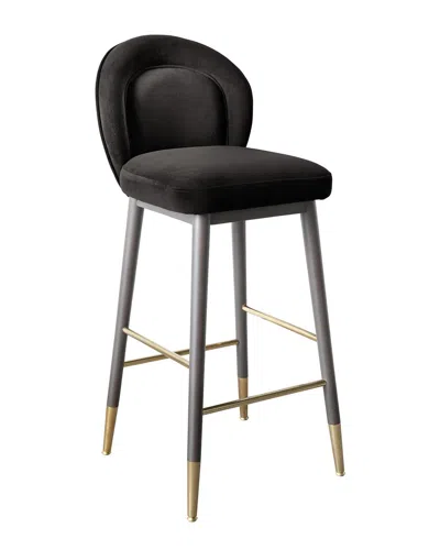 TOV FURNITURE TOV FURNITURE HAILEY VELVET COUNTER STOOL