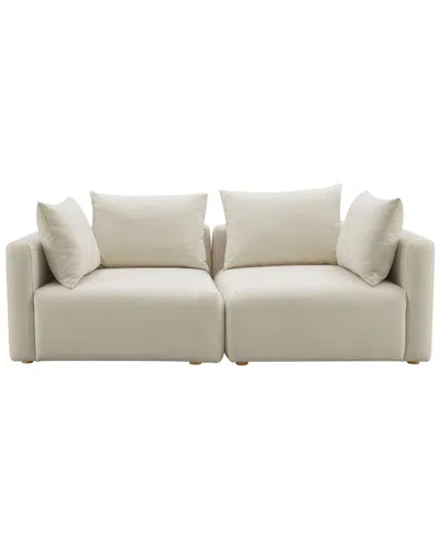 Tov Furniture Hangover Linen Loveseat In Neutral