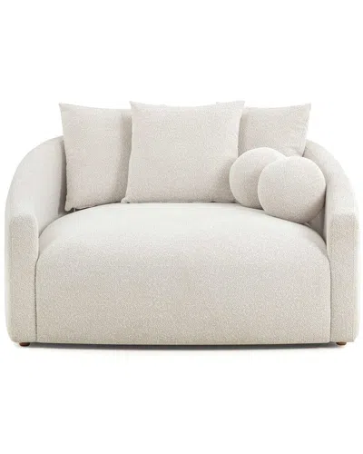 Tov Furniture Hanim Boucle Daybed In Neutral