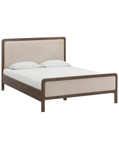 Tov Furniture Hella Velvet Queen Bed In Neutral