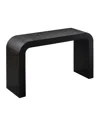 Tov Furniture Hump Console Table In Black