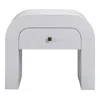 Tov Furniture Hump Nightstand In White