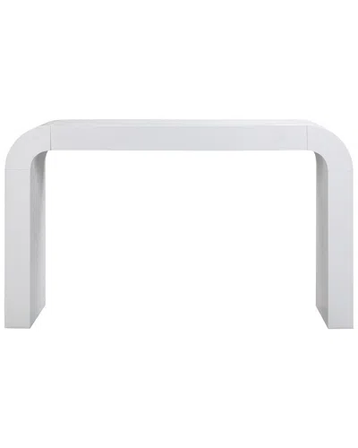 Tov Hump White Console Table
