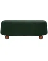 Tov Furniture Jaine Boucle Large Ottoman