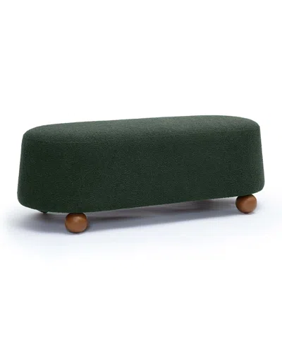 TOV FURNITURE JAINE BOUCLE LARGE OTTOMAN
