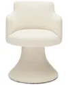 Tov Furniture Jeffree Performance Boucle Swivel Dining Chair