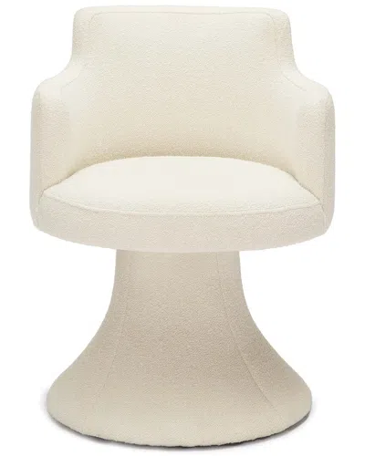 Tov Furniture Jeffree Performance Boucle Swivel Dining Chair