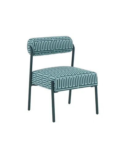 Tov Furniture Jolene Patterned Linen Accent Chair