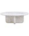 Tov Furniture Juju Marble Indoor-outdoor Coffee Table
