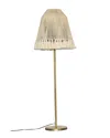 Tov Furniture June White Tall Floor Lamp