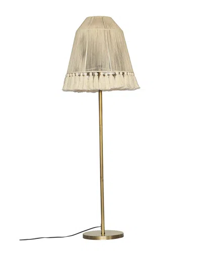 Tov Furniture June White Tall Floor Lamp
