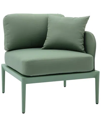 Tov Furniture Kapri Modular Outdoor Raf Corner Seat In Green