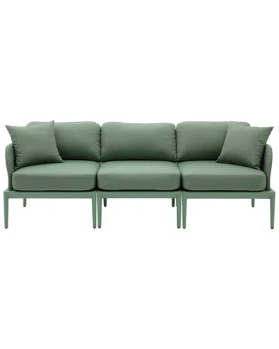Tov Furniture Kapri Modular Outdoor Sofa In Green