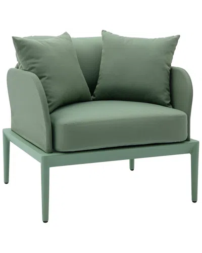 Tov Furniture Kapri Outdoor Armchair In Green