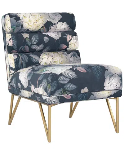Tov Furniture Kelly Velvet Chair In Multicolor
