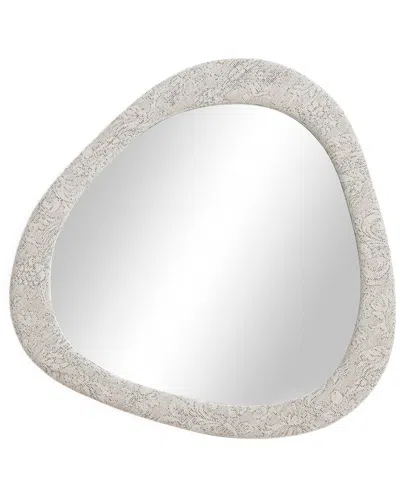 Tov Furniture Klaryss Jacquard Mirror In Brown