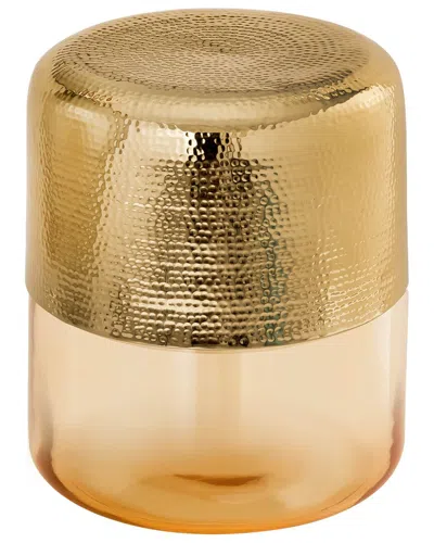 Tov Furniture Kolla Side Table In Gold