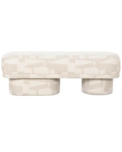 Tov Furniture Lena Jacquard Bench