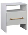 Tov Furniture Libre Nightstand In White