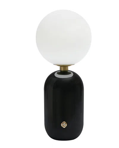 Tov Furniture Liza Table Lamp In Black