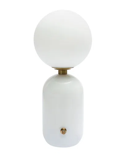 Tov Furniture Liza Table Lamp In White