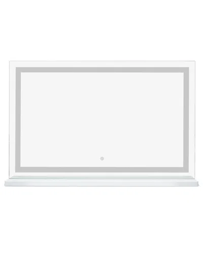 Tov Furniture Lola Jumbo Led Panel Vanity Mirror In Transparent