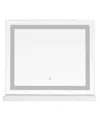 Tov Furniture Lola Led Panel Vanity Mirror In Gray