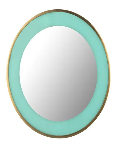 Tov Furniture Lucille Mirror In Turquoise