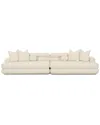 Tov Furniture Lulu Cream Boucle Modular Sofa