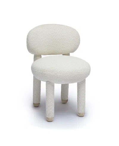 TOV FURNITURE MANU PERFORMANCE FABRIC SIDE CHAIR