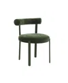 Tov Furniture Margaret Dining Chair In Green