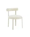 Tov Furniture Margaret Dining Chair In White