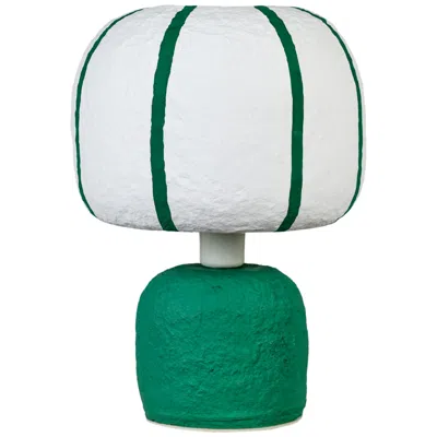 Tov Furniture Margate Green Cotton Mache Table Lamp