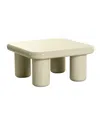 Tov Furniture Memphis Chocolate Coffee Table In Nude