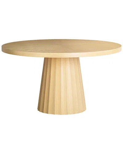 Tov Furniture Meri Natural 56in Round Dining Table In Neutral