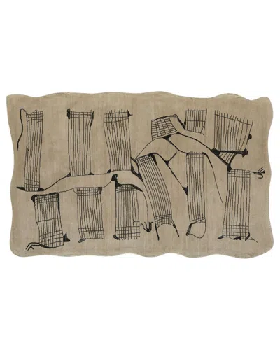 Tov Furniture Mezzo Hand Tufted Wool Area Rug In Brown