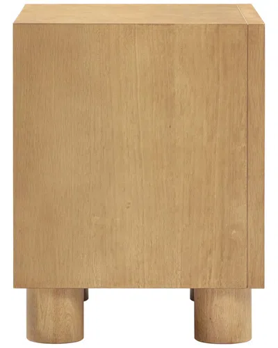Tov Furniture Miles Wood Nightstand In Brown