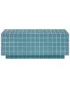 Tov Furniture Mixie Tile Indoor/outdoor Coffee Table In Blue