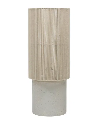 Tov Furniture Mondada Concrete Table Lamp In Neutral