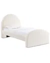 Tov Furniture Moon Cream Boucle Twin Bed