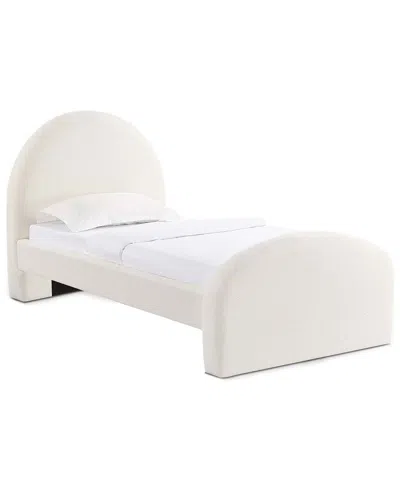 Tov Furniture Moon Cream Boucle Twin Bed