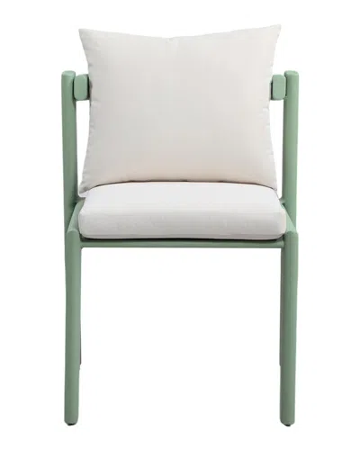 Tov Furniture Nancy Outdoor Dining Chair In Green