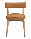 Tov Furniture Nikita Performance Dining Chair In Brown