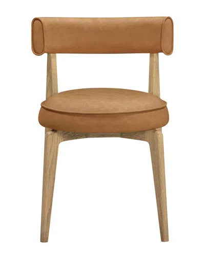Tov Furniture Nikita Performance Dining Chair In Brown