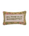 Tov Furniture Oh, This Old Schmatte Jacquard Cotton Accent Pillow