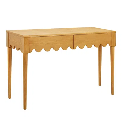 Tov Furniture Oodle Natural Ash 2-drawer Desk