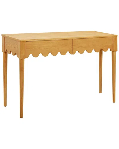 Tov Furniture Oodle Natural Ash 2-drawer Desk In Neutral